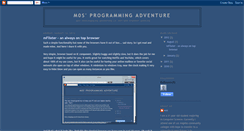 Desktop Screenshot of m0s-programming.blogspot.com