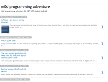 Tablet Screenshot of m0s-programming.blogspot.com