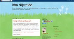 Desktop Screenshot of kimnijweide.blogspot.com