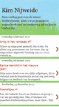 Mobile Screenshot of kimnijweide.blogspot.com