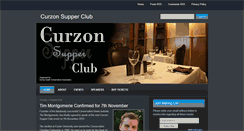 Desktop Screenshot of curzonsupperclub.blogspot.com