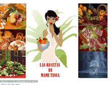 Tablet Screenshot of lasrecetasdemamitessa.blogspot.com