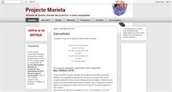 Desktop Screenshot of projectemarieta.blogspot.com