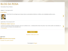Tablet Screenshot of blogdarosagranja.blogspot.com