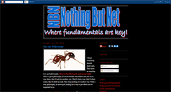 Desktop Screenshot of nothingbutnetbball.blogspot.com