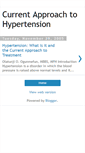 Mobile Screenshot of currentapproachhypertension.blogspot.com