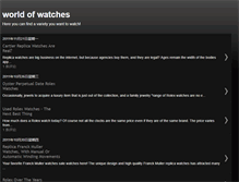 Tablet Screenshot of globalwatchesonline.blogspot.com