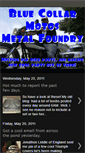 Mobile Screenshot of bluecollarmotosmetalfoundry.blogspot.com