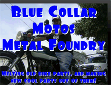 Tablet Screenshot of bluecollarmotosmetalfoundry.blogspot.com