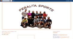 Desktop Screenshot of peraltasports.blogspot.com