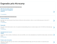 Tablet Screenshot of enganadospelamicrocamp.blogspot.com