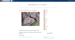 Desktop Screenshot of entrelac-a-long.blogspot.com