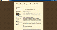 Desktop Screenshot of naturalhennabodyart.blogspot.com