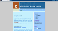 Desktop Screenshot of fanrealmadrid.blogspot.com