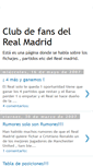 Mobile Screenshot of fanrealmadrid.blogspot.com