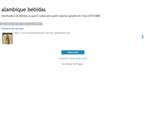 Tablet Screenshot of alambiquebebidas.blogspot.com