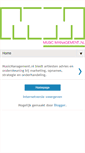Mobile Screenshot of musicmanagementnl.blogspot.com