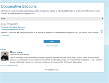 Tablet Screenshot of cooperativesections.blogspot.com