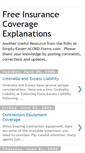 Mobile Screenshot of free-insurance-coverage-explanations.blogspot.com