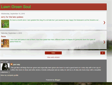 Tablet Screenshot of lawngreensoul.blogspot.com