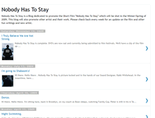 Tablet Screenshot of nobodyhastostayfilm.blogspot.com