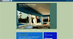 Desktop Screenshot of hotelmajaraviquesevilla.blogspot.com