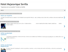 Tablet Screenshot of hotelmajaraviquesevilla.blogspot.com