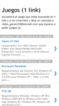 Mobile Screenshot of juegos1link.blogspot.com