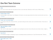 Tablet Screenshot of onepart.blogspot.com