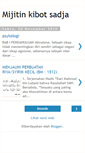 Mobile Screenshot of kulimijit.blogspot.com