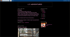 Desktop Screenshot of lulanadventures.blogspot.com