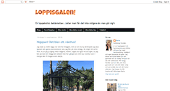 Desktop Screenshot of loppisgalen.blogspot.com