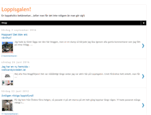 Tablet Screenshot of loppisgalen.blogspot.com