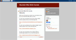 Desktop Screenshot of mountainbikeskillscourses.blogspot.com