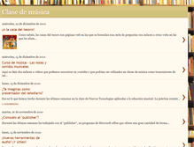 Tablet Screenshot of antonio-clasedemusica.blogspot.com