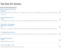 Tablet Screenshot of best500sitesforgamers.blogspot.com