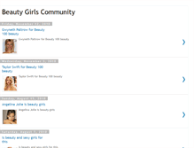 Tablet Screenshot of beautygirlscommunity.blogspot.com
