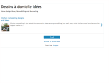 Tablet Screenshot of dessinsadomicileidees.blogspot.com