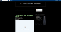 Desktop Screenshot of death-magnetic.blogspot.com