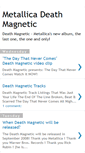 Mobile Screenshot of death-magnetic.blogspot.com