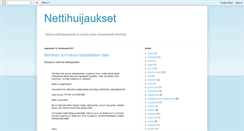 Desktop Screenshot of nettihuijaukset.blogspot.com