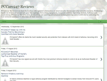Tablet Screenshot of pccare247reviews.blogspot.com