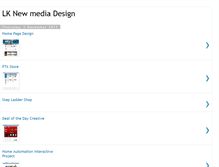 Tablet Screenshot of lknewmediadesign.blogspot.com