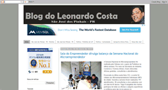 Desktop Screenshot of blogdoleonardocosta.blogspot.com