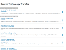 Tablet Screenshot of denvertechnologytransfer.blogspot.com