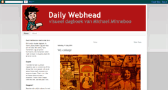 Desktop Screenshot of dailywebhead.blogspot.com