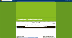 Desktop Screenshot of my-paydayloans.blogspot.com