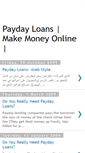 Mobile Screenshot of my-paydayloans.blogspot.com