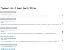 Tablet Screenshot of my-paydayloans.blogspot.com