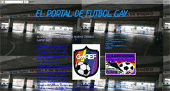 Desktop Screenshot of elportaldelfutbolgay.blogspot.com